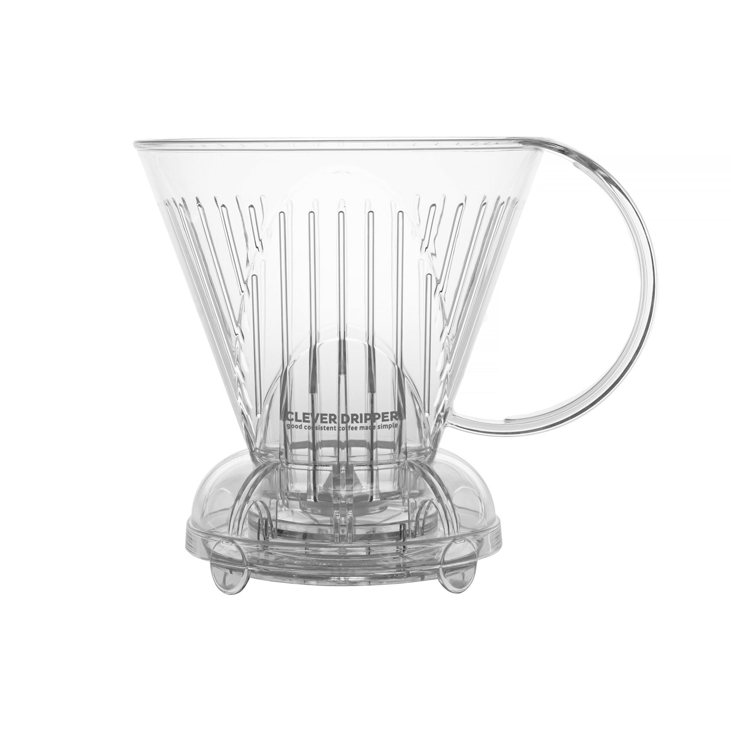 Clever Dripper - L 500ml Transparent + 100 Filters