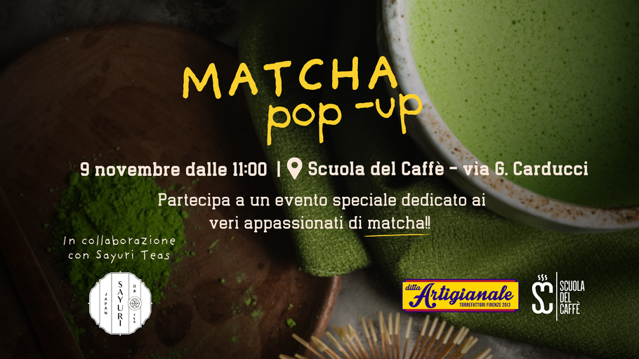 MATCHA POP - UP