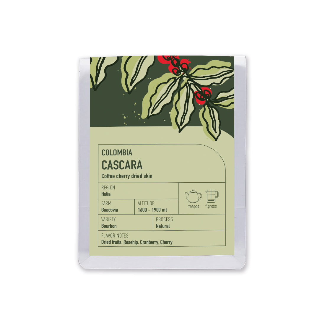 Colombia Cascara