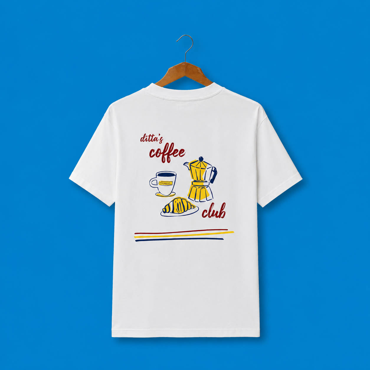 Coffee blue T-SHIRT - Unisex